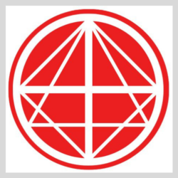 logo rouge et blanc